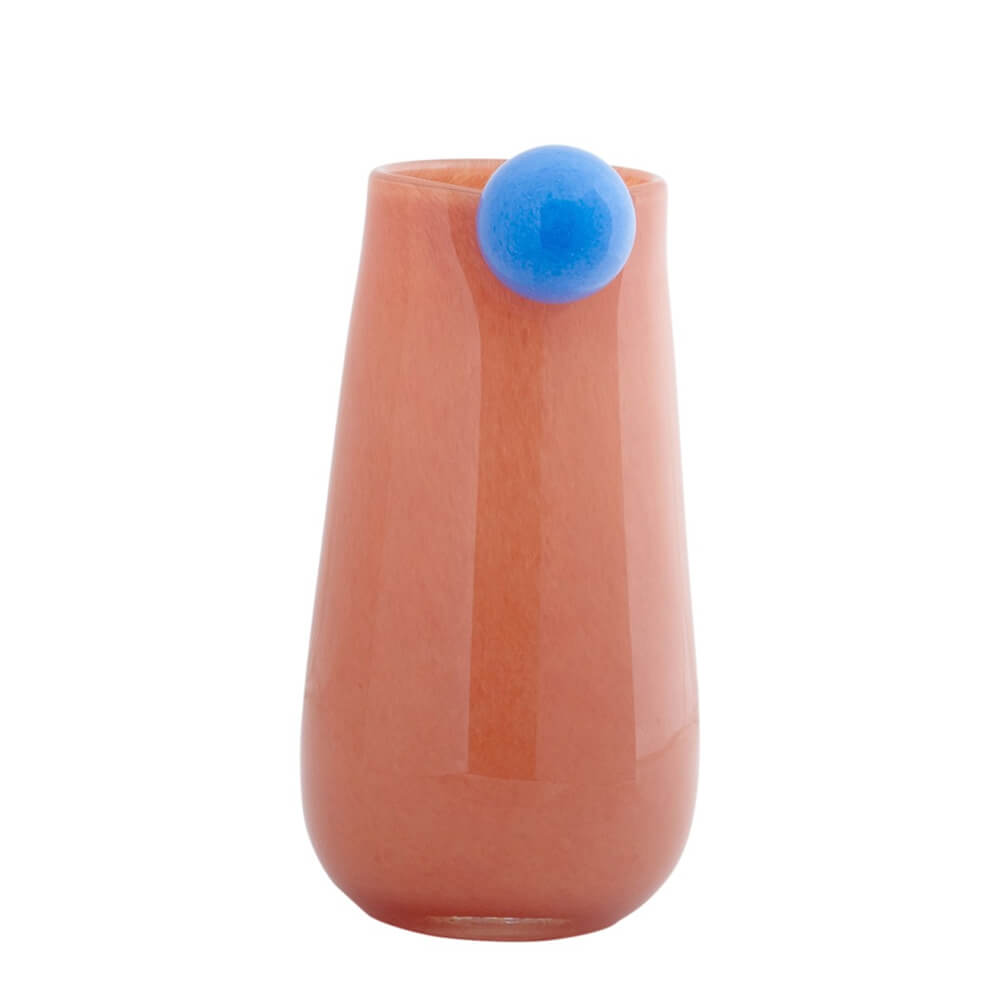 Present Time Vase Bolita Medium Soft Orange